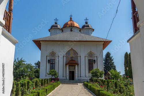 Cernica Monastery near city of Bucharest, Romania photo