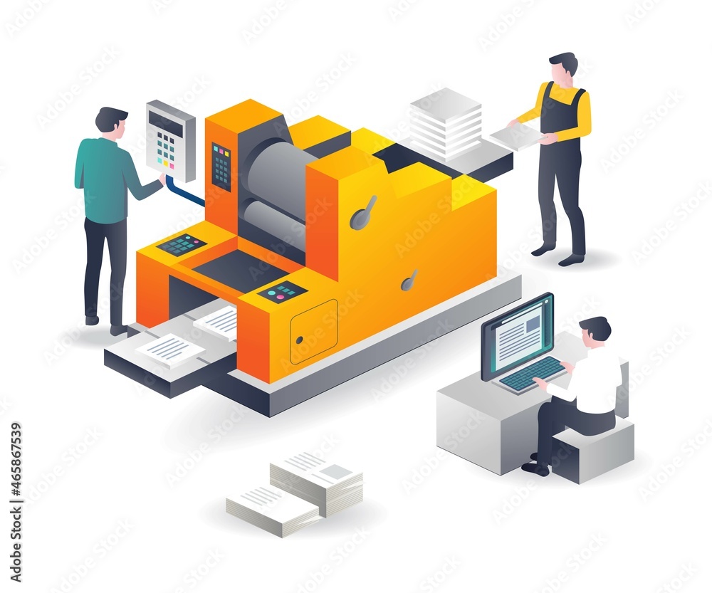 Printing machine operator and graphic design Printing machine operator and graphic design
