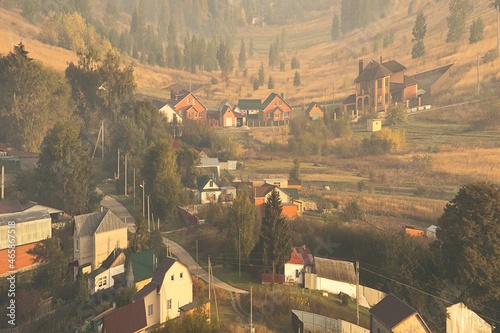 panorama of the town