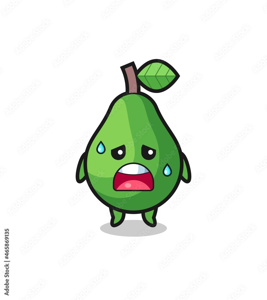 the fatigue cartoon of avocado the fatigue cartoon of avocado