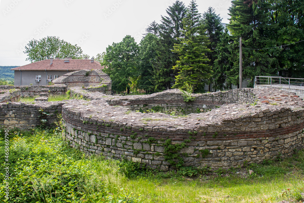 Ruins of ancient Roman Fortress Castra Martis in town of Kula, Bulgaria Ruins of ancient Roman Fortress Castra Martis in town of Kula, Bulgaria