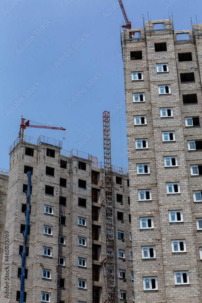 Fototapeta premium Popular residential building