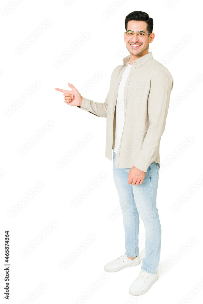Handsome man with casual clothes Handsome man with casual clothes