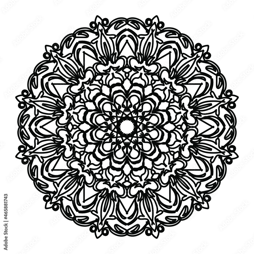 decorative concept abstract mandala illustration. EPS 10 decorative concept abstract mandala illustration. EPS 10