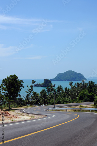 road to the sea