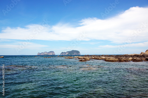 view of the coast of the sea
