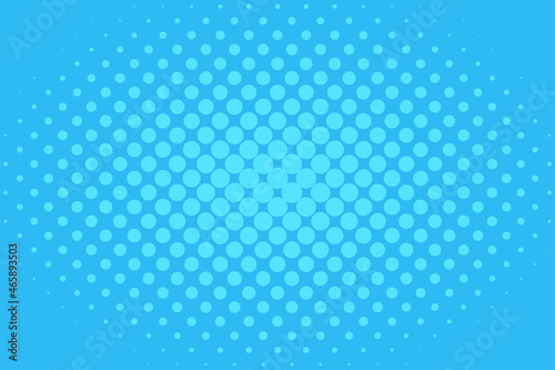 Wallpaper Mural Halftone background pattern in comic style with dots