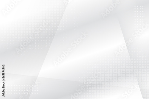 Abstract white and grey color background. Technology modern design. Vector. Illustration. dot pattern on upper and bottom side.