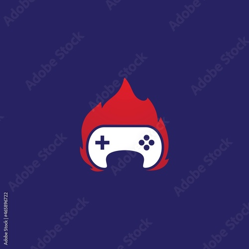 Joystick game illustration