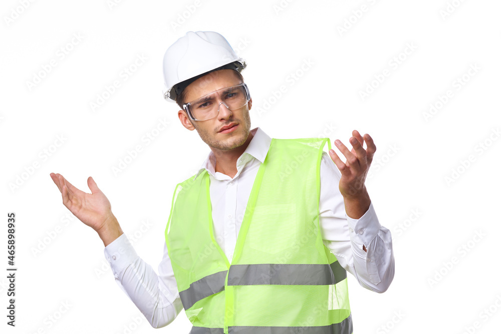 engineer in working uniform protective clothing construction engineer in working uniform protective clothing construction