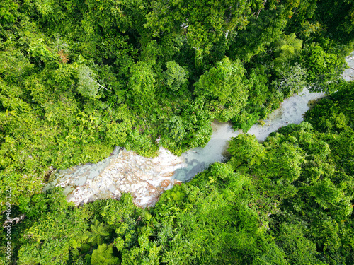 Garu Hot Water River, PNG photo