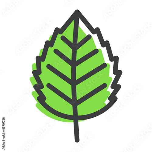 Elm Leaf Icon