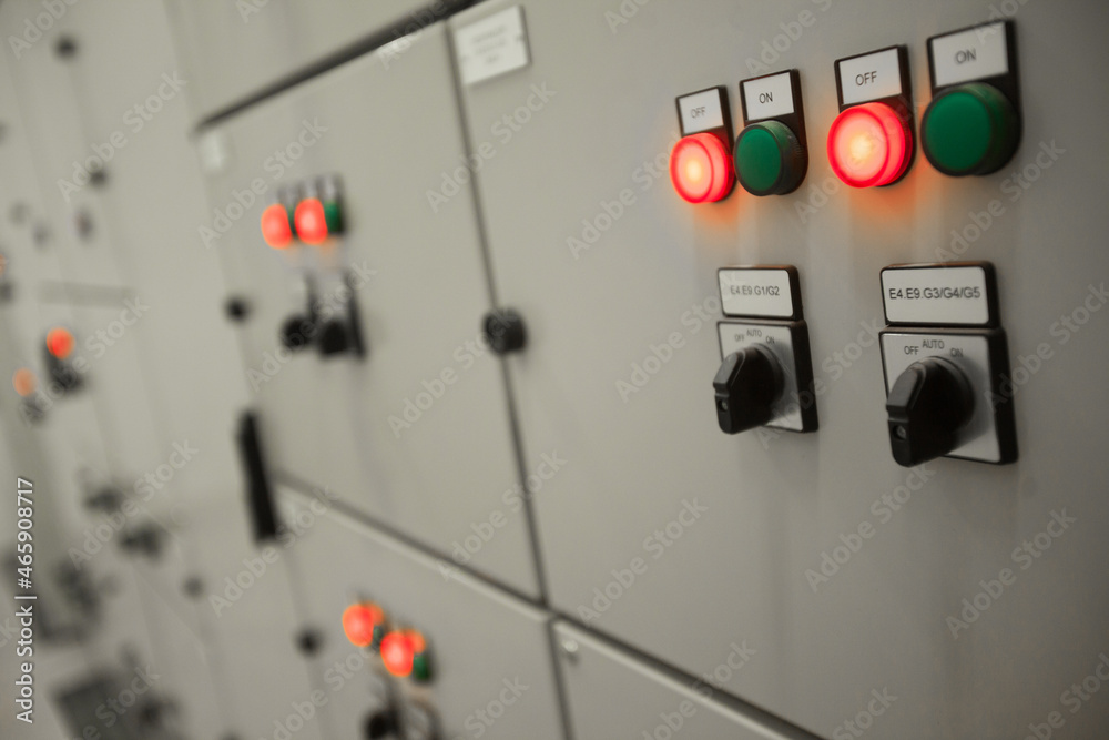 Modern Energy Industrial Plant. High quality photo Modern Energy Industrial Plant. High quality photo