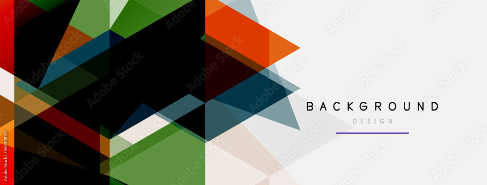 Mosaic triangles geometric background. Techno or business concept, pattern for wallpaper, banner, background, landing page Mosaic triangles geometric background. Techno or business concept, pattern for wallpaper, banner, background, landing page