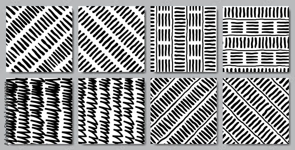 custom made wallpaper toronto digitalHand drawn abstract seamless pattern