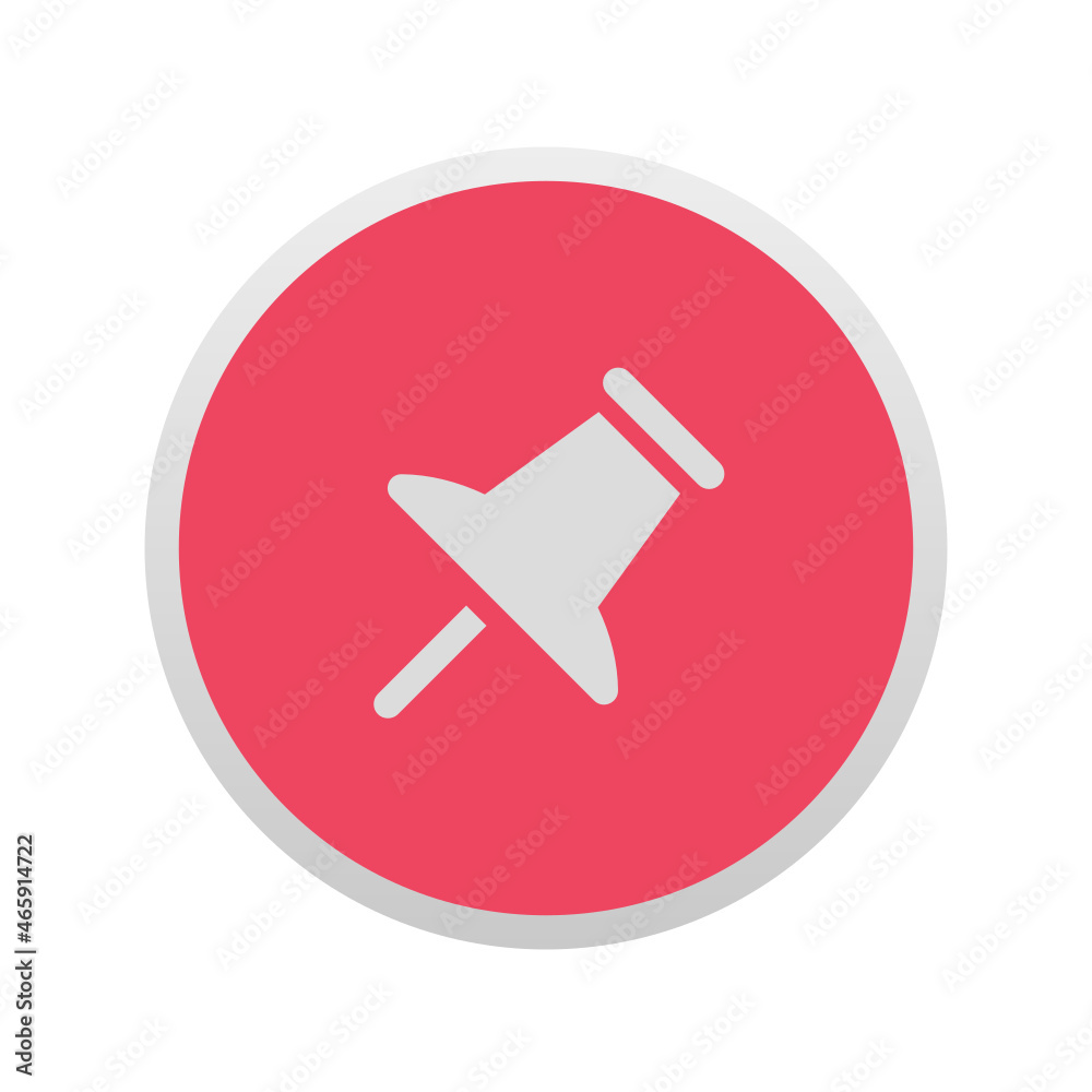 Push Pin - Sticker Push Pin - Sticker
