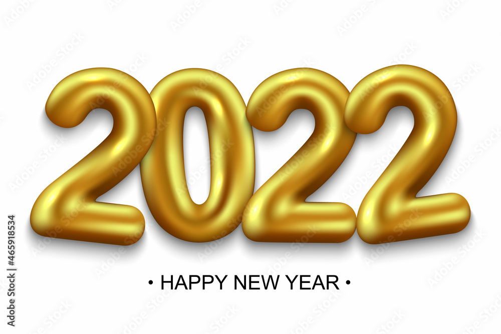 2022 New Year background with gold numbers. Festive premium design template 2022 New Year background with gold numbers. Festive premium design template