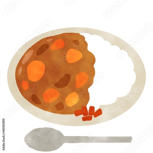 カレー イラスト