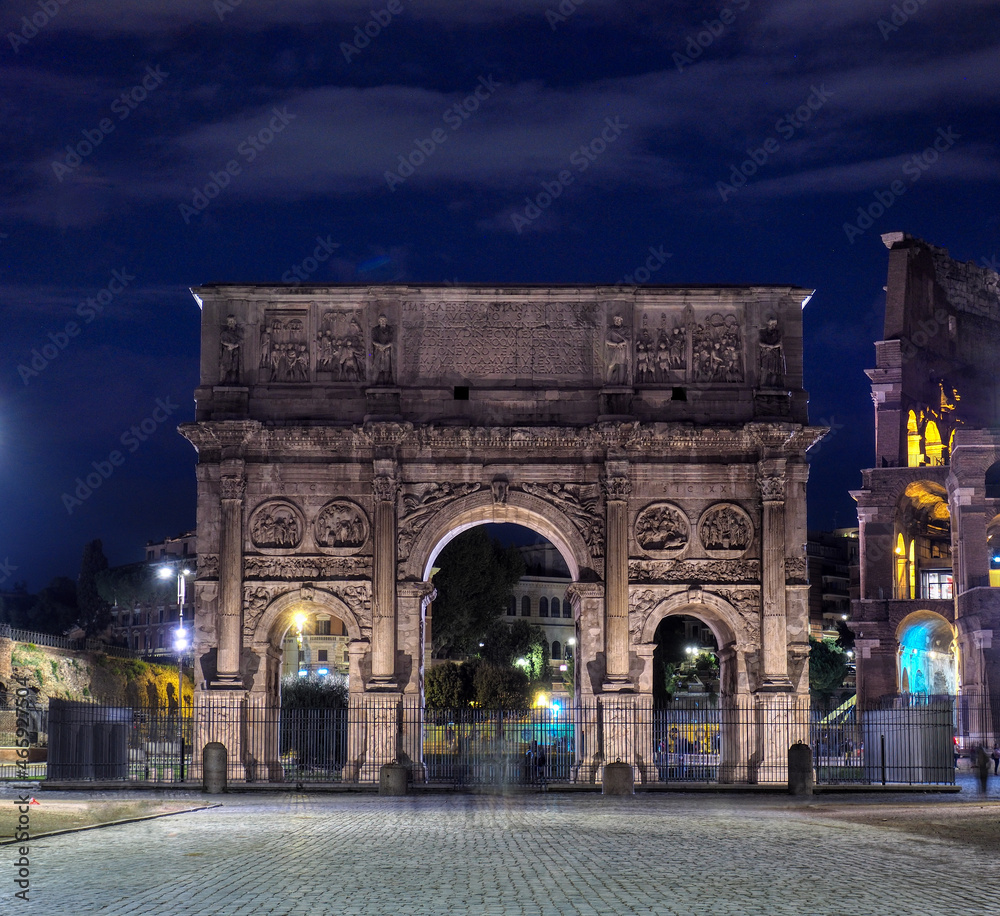 Obraz premium Arc de Triomphe, Rome, Italy