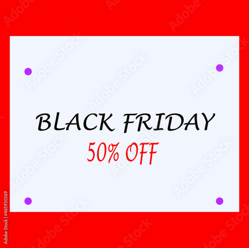 black Friday sale inscription design ,black Friday banner vector.