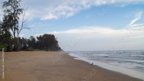 Snehatheeram beach in Thrissur, Kerlala, India