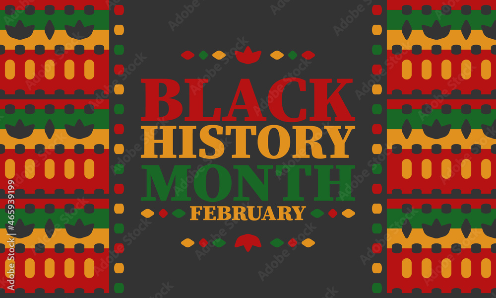 Black History Month in February. African American Culture and History ...