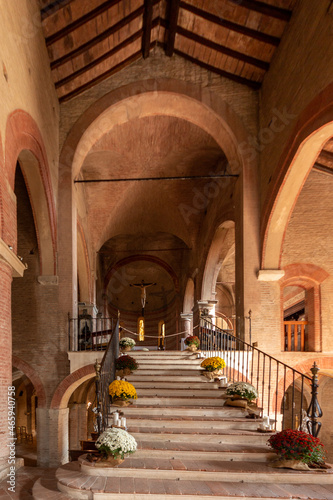 cloister of the cathedral del fiore photo