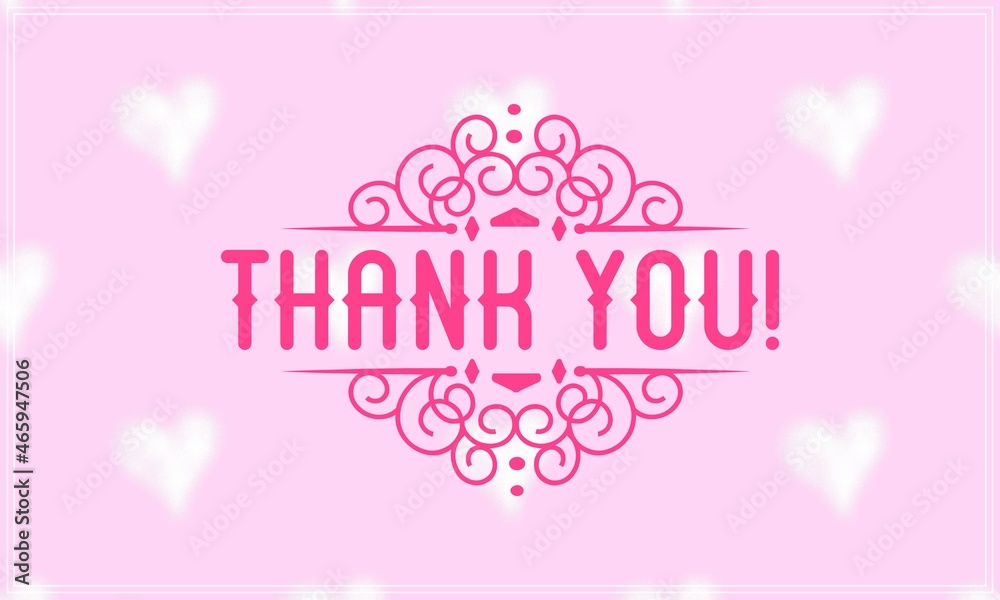 Thank You Card. Hand Written Lettering for Title, Heading, Photo Overlay, Wedding Invitation, Thank You Message. Thank You Card. Hand Written Lettering for Title, Heading, Photo Overlay, Wedding Invitation, Thank You Message.