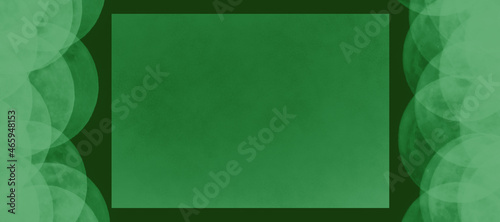Zielone tło z ramką
