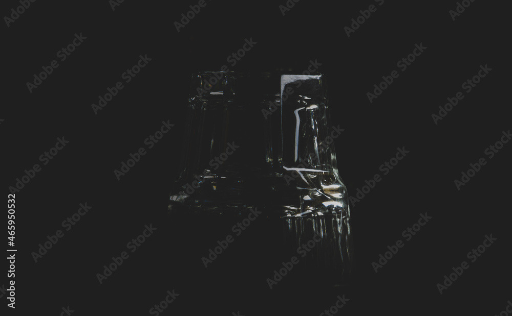 glass for whiskey on black matte background glass for whiskey on black matte background