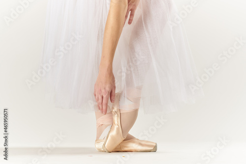 ballet shoes posing fashion exercise dance close-up