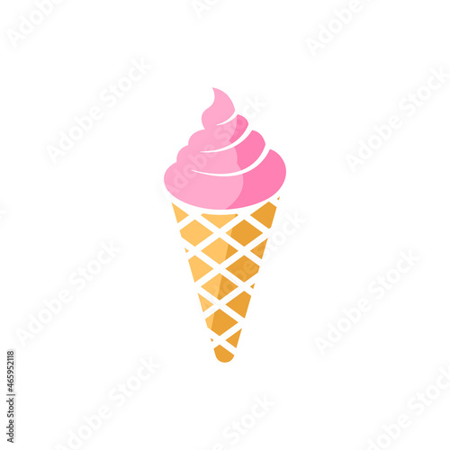 ice cream icon design template vector