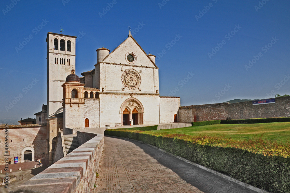 Assisi, la Basilica Superiore di San Francesco	