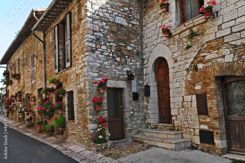 Fototapeta Naklejka Na Ścianę i Meble -  Strade e piazze di Assisi - Umbria