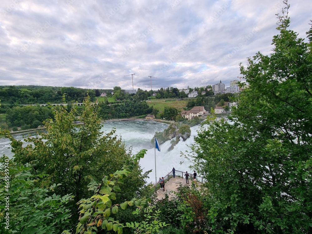 Rhine Falls – Europe's Biggest Waterfall - Zurich Switzerland Rhine Falls – Europe's Biggest Waterfall - Zurich Switzerland