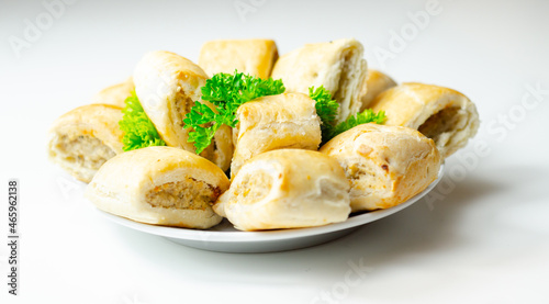 Wallpaper Mural Cocktails sausage rolls, seasoned pork sausage meat wrapped in puff pastry Torontodigital.ca