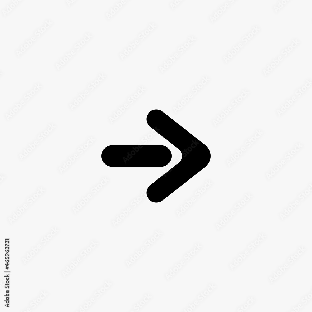 arrow icon. arrow vector icon on white background arrow icon. arrow vector icon on white background