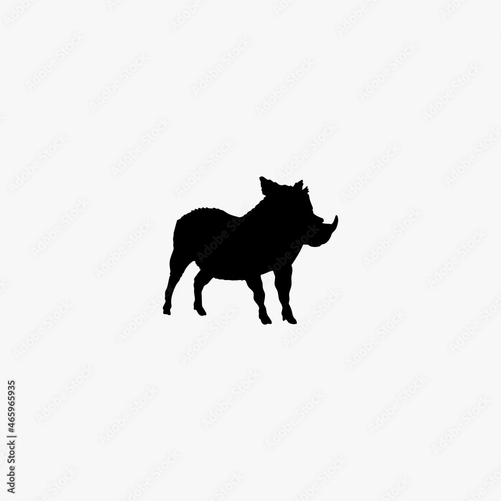 boar icon. boar vector icon on white background