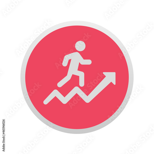 Financial Growth - Sticker