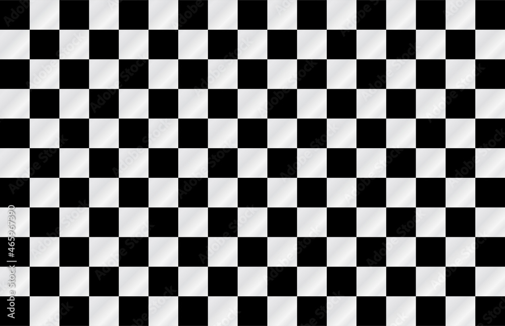 Black and White Squares. checkered pattern background. Checkered, chequered  seamless pattern. Chess squares repeatable texture. Checkerboard tiles  background. Racing finish concept. Vector EPS10. vector de Stock | Adobe  Stock