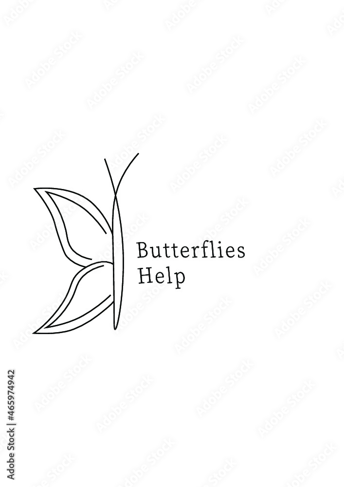 logo Butterflies Help logo Butterflies Help