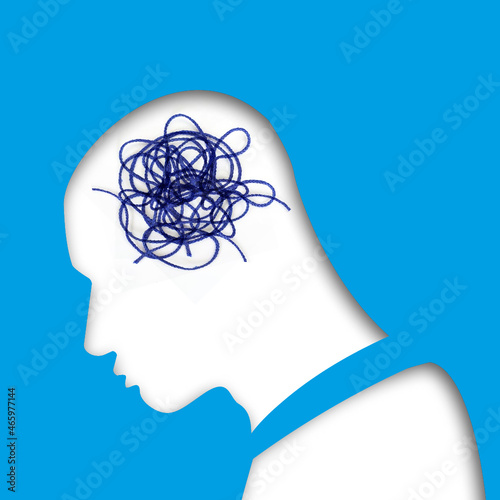 Dementia heeling illustration Alzheimers icon