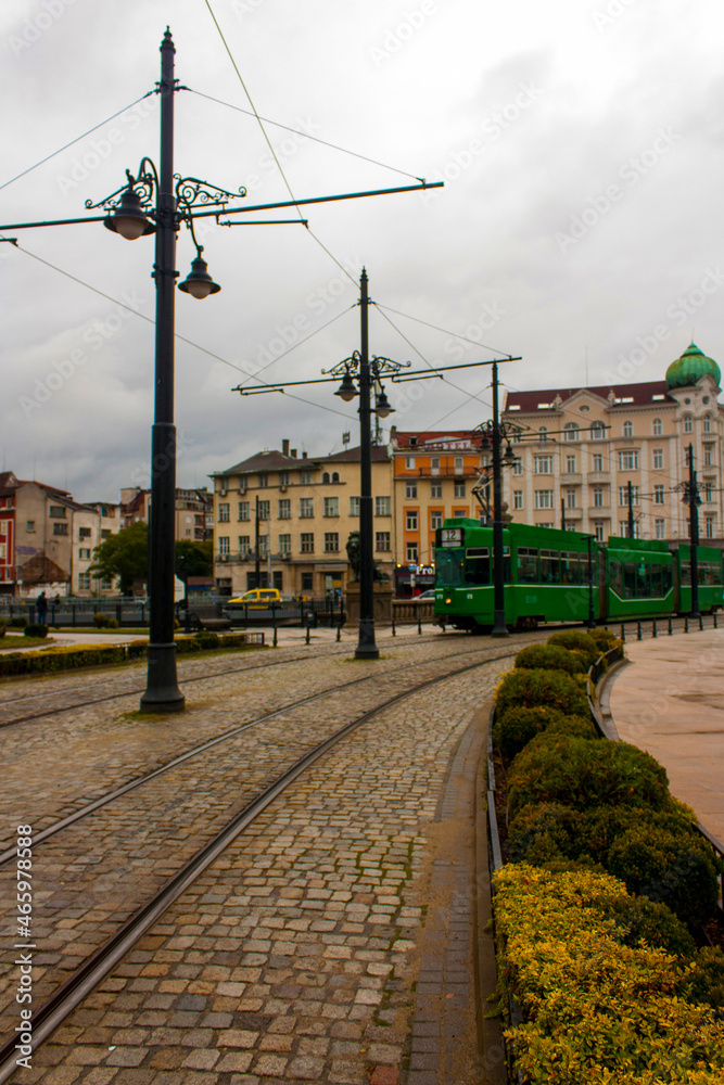 Puente de los Leones en Sofia, Bulgaria.