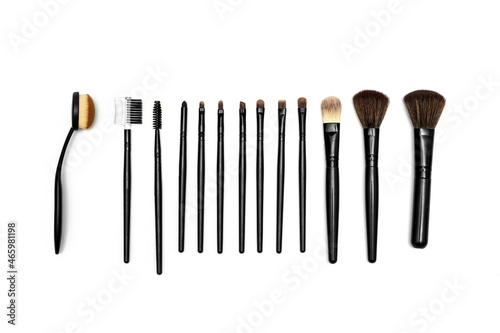 brush for make-up isolated on white background