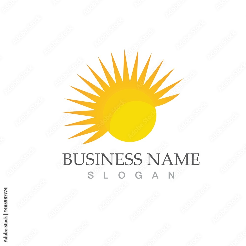 Fototapeta premium Sun Vector illustration Icon