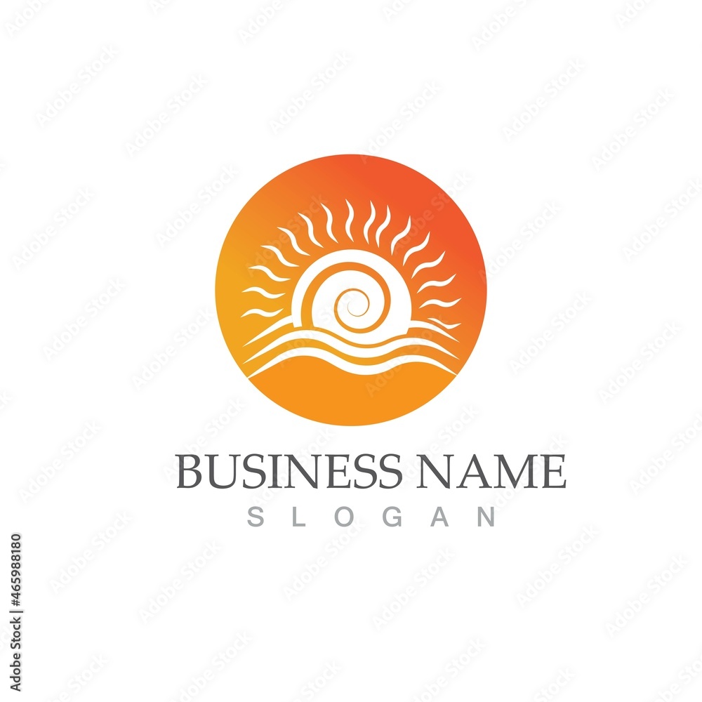 Sun Vector illustration Icon Sun Vector illustration Icon