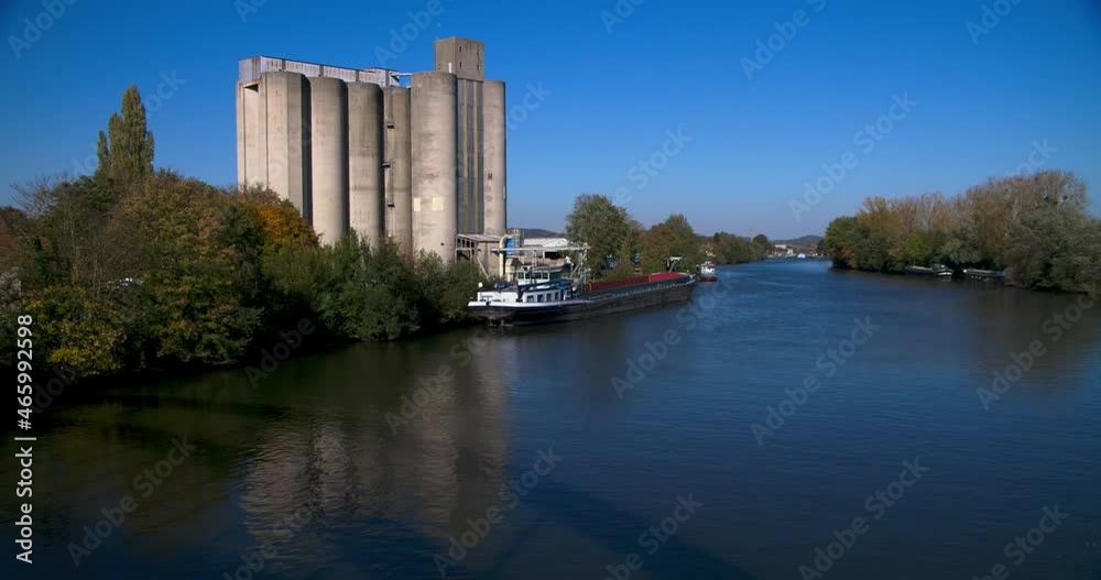 Silo à grains Oise Port Salut Verberie