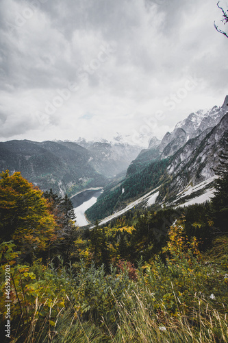 Beautiful shot of Gosausee Seeklausalm Austria photo