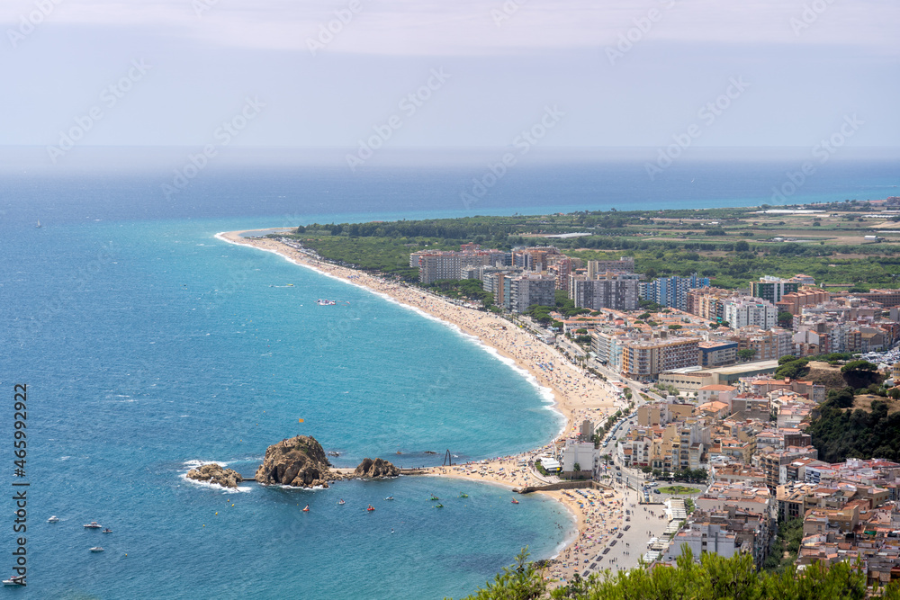 view of the beach coast