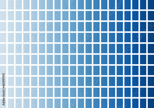 Fondo azul degradado con cuadrícula. Mosaico en degradado azul